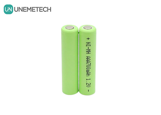 Qualität  UNEMETECH AAA Rechargeable Ni-MH Battery 1.2V 700mAh AAA700 For Electric Shaver usine