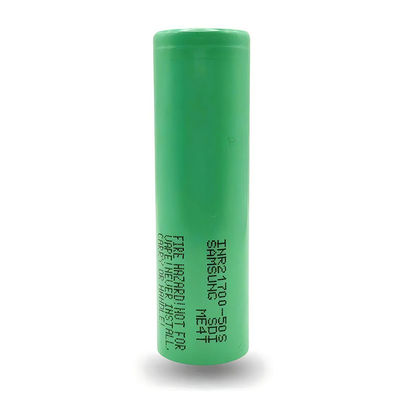 Qualität  Samsung 50S 21700 Batteries 5000mAh 25A Battery 3.6V Lithium Ion Battery Cell INR21700-50S Fabrik