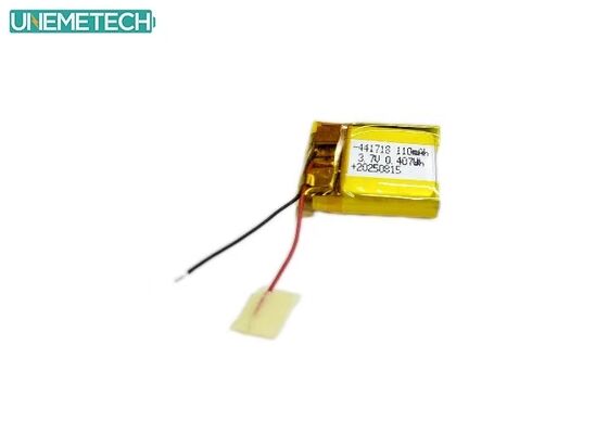 Qualität  3.8V 110mAh 441718 High Voltage Polymer Lithium Ion Battery for Medical Bracelet Fabrik