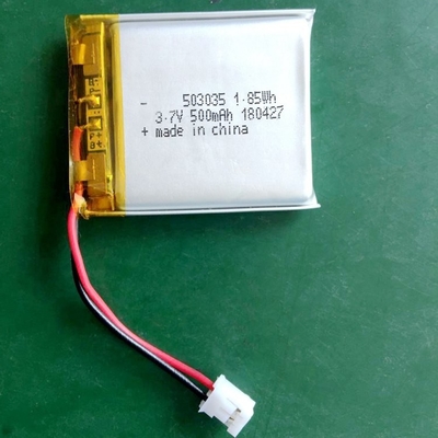 3.7V LiPo-Batterien 520 mAh Lithium-Ionen-Polymer-Batterie 503035 für tragbare Geräte