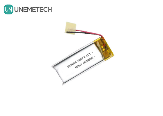 Wiederaufladbare Lithium-Polymer-Batterie 501230 3,7V 170mAh Li-Polymer-Batterie für drahtlose Ohrhörer