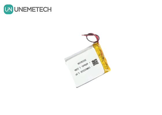 Custom 3.8V 400mAh Hochspannungs Lithium-Ionen-Batterie-Pack 622526 für Smart Watches