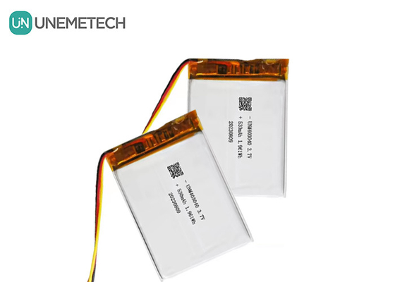 3.7V 530mAh Lithium Polymer Batterie 403040 mit UL1642 Langlebigkeit