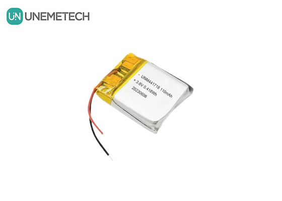 3.8V 441718 Hochspannung Polymer Lithium-Ionen-Batterie 110mAh für medizinisches Armband