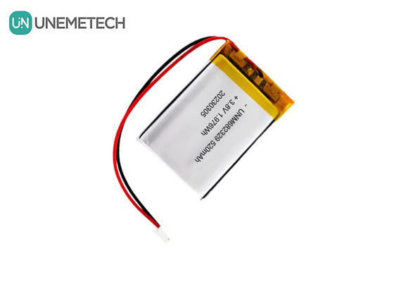 CE 4,35V Hochspannungs-Lithiumbatterie 682329 520mAh 3,8V Li-Ionen-Wiederaufladbatterie