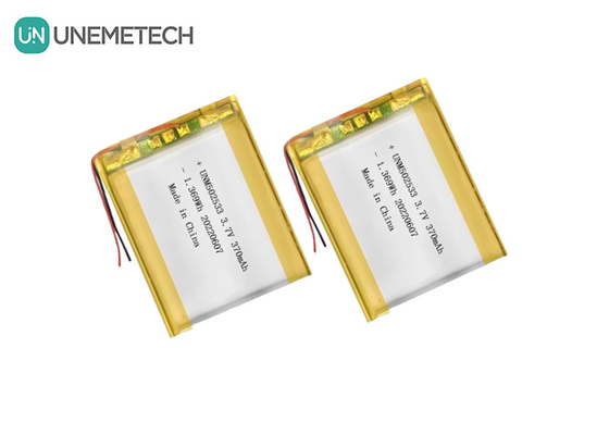 Li-Ionen-Polymer-Batterie 502533 3,7V 370mAh Wiederaufladbare Li-Polymer-Batterie für Telefonuhren