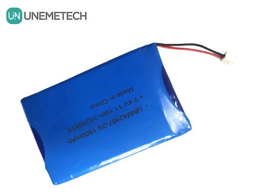 2 Zellen Li-Polymer Batterie 7,4V 1500mAh 2S Li-Polymer Batterie Pack 424567 für Schönheitsgeräte