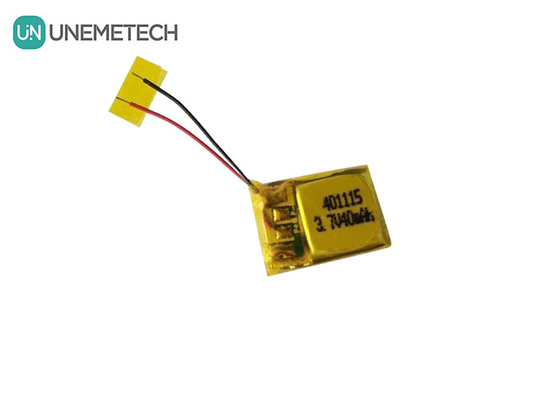 UNEMETECH 401115 Wiederaufladbare Lithium-Polymer-Batterie / 3,7V 40mAh Kopfhörerbatterie