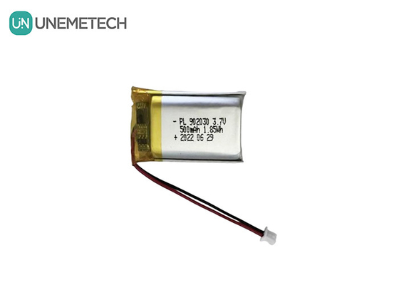 3.7V 500mAh Lithium-Polymer-Wiederaufladbare Batterie 902030 für tragbare Geräte