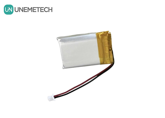 3.7V 300mAh angepasste Silber Wiederaufladbare Lithium-Ionen-Polymer-Batterie 602030 für GPS-Tracker