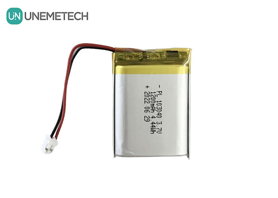 1200 mAh wiederaufladbare Li-Ionen-Polymer-Batterie mit 3,7 V 103040 für Unterhaltungselektronik