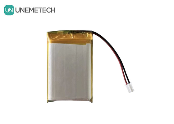 UNEMETECH 1.5A Wiederaufladbare Li-Polymer-Batterie 803450 / 3.7V 1500mAh Lithium-Ionen-Polymer-Batterie