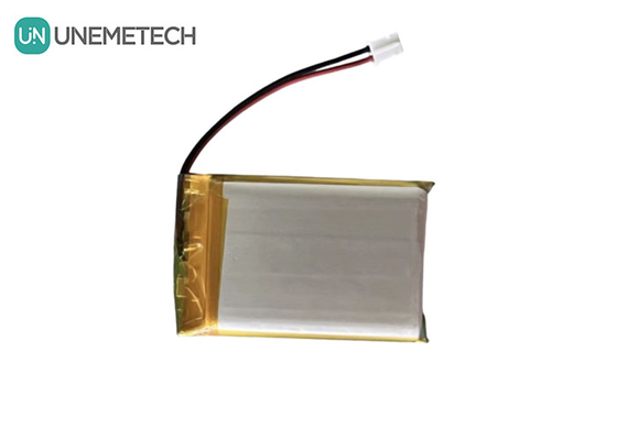 UNEMETECH 1.5A Wiederaufladbare Li-Polymer-Batterie 803450 / 3.7V 1500mAh Lithium-Ionen-Polymer-Batterie
