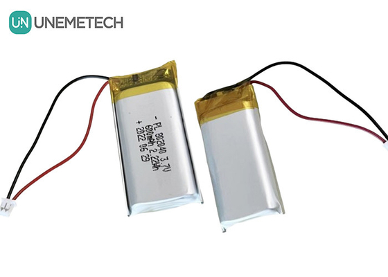 3.7V 600mAh wiederaufladbare Li-Polymer-Batterie 802040 für elektronische Produkte
