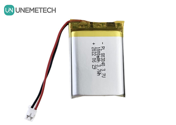 3.7V Lithium-Polymer-Batterie 803040 1000mAh Poly-Lithium-Batterie für kosmetische Geräte