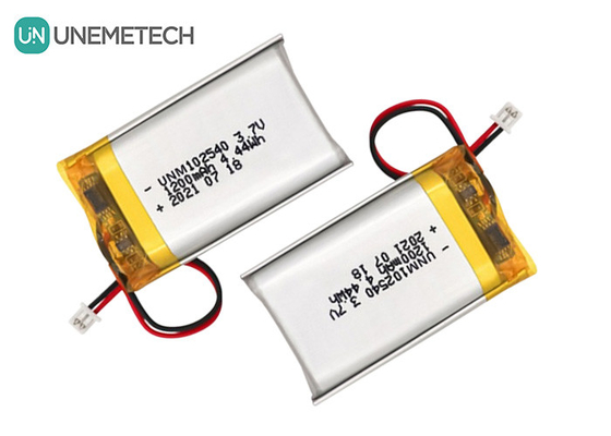 angepasste Lithium-Polymer-Batterie 102540 3.7V 1200mAh Li-Po-Batterie für Schönheitsgeräte