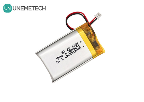 angepasste Lithium-Polymer-Batterie 102540 3.7V 1200mAh Li-Po-Batterie für Schönheitsgeräte