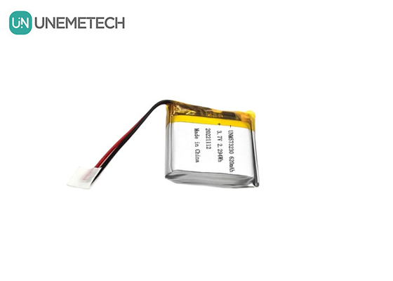 1C Entladekurrent Lithium Polymer Power Pack 573230 620mAh 3,7V Benutzerdefiniertes LiPo-Akkupaket