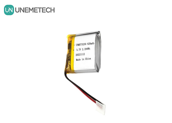 1C Entladekurrent Lithium Polymer Power Pack 573230 620mAh 3,7V Benutzerdefiniertes LiPo-Akkupaket