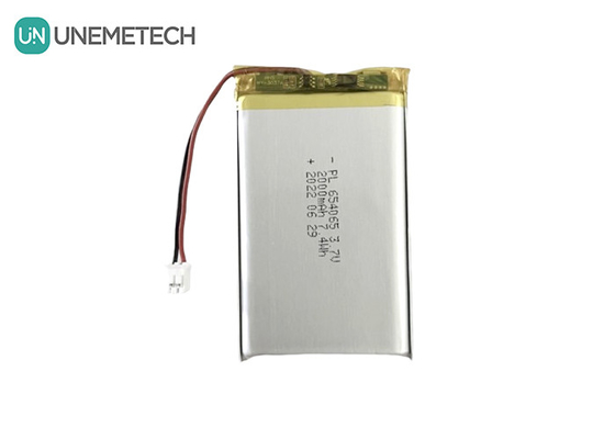 2000mAh 3,7V wiederaufladbare Lithium-Polymer-Batterie 654065 für elektronische Spielzeuge