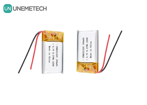 3.7V 80mAh 321525 Wiederaufladbare Lithium-Ionen-Polymer-Batterie 1C für elektronische Produkte
