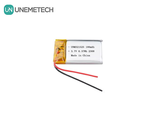 3.7V 80mAh 321525 Wiederaufladbare Lithium-Ionen-Polymer-Batterie 1C für elektronische Produkte