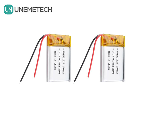 3.7V 80mAh 321525 Wiederaufladbare Lithium-Ionen-Polymer-Batterie 1C für elektronische Produkte