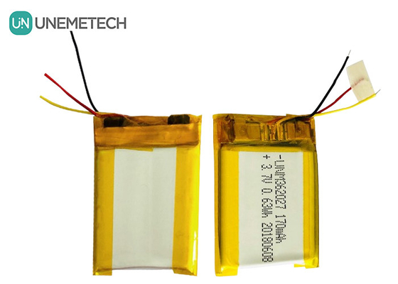 Silber 3,7V 170mAh Li-Polyer Batterien 362027 für tragbare Drucker medizinische Vorrichtung