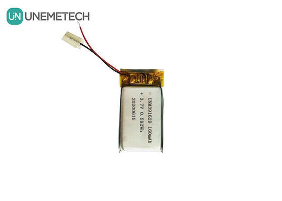 391629 Wiederaufladbare Lithium-Polymer-Batterie 3,7V 160mAh Lipo-Batterie für intelligente tragbare Produkte