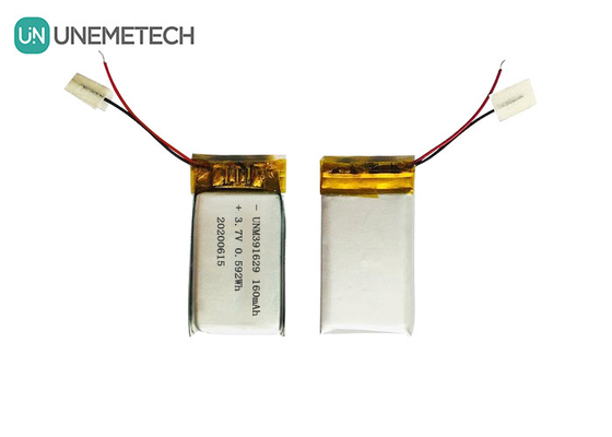 391629 Wiederaufladbare Lithium-Polymer-Batterie 3,7V 160mAh Lipo-Batterie für intelligente tragbare Produkte