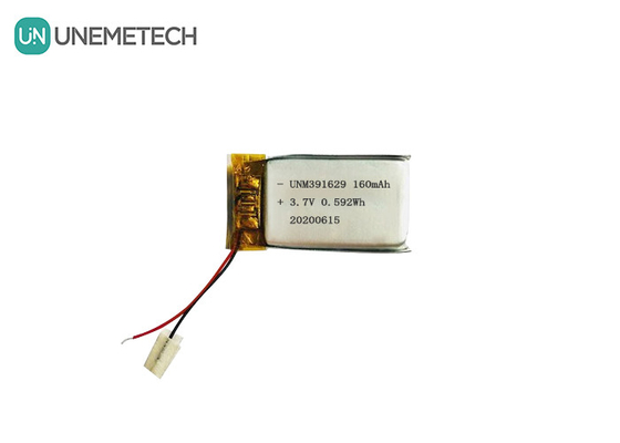 391629 Wiederaufladbare Lithium-Polymer-Batterie 3,7V 160mAh Lipo-Batterie für intelligente tragbare Produkte
