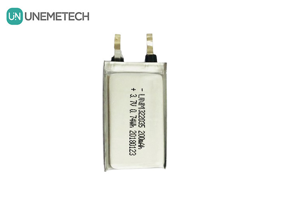 Wiederaufladbare Li-Polymer-Batterie 322035 3,7V 200mAh für drahtlose Headsets