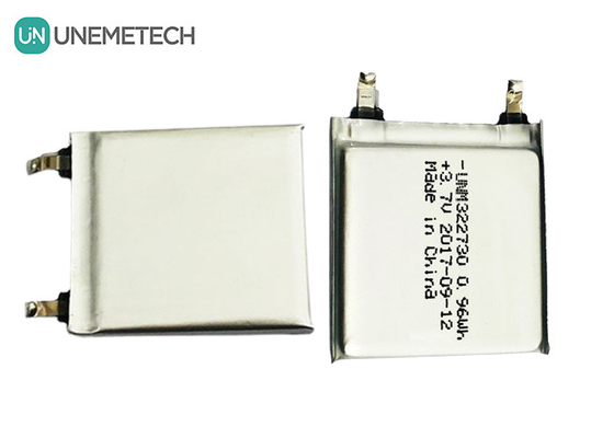 angepasste wiederaufladbare Polymer-Lithiumbatterien / 3,7V 260mAh 322730 Li-Po-Batterie