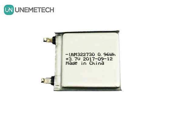 angepasste wiederaufladbare Polymer-Lithiumbatterien / 3,7V 260mAh 322730 Li-Po-Batterie