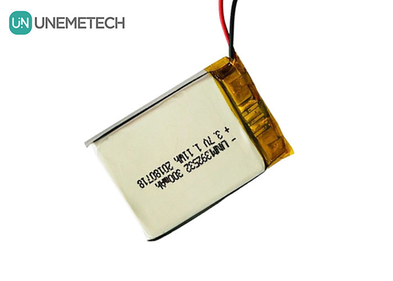 GPS-Tracker benutzerdefinierte Lithium-Polymer-Batterie / 3.7V 300mAh 392532 wiederaufladbare Lipo-Batterie