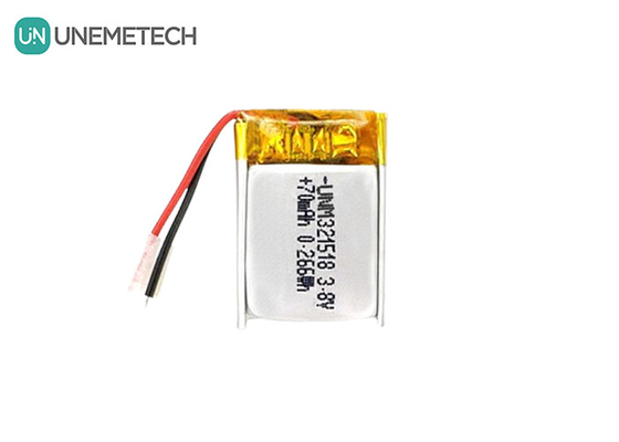 3.8V Li-Ionen-Hochspannung Batterie Ultra-kleine Lipo-Batterie 4,35V 70mAh 321518 Für GPS-Tracker