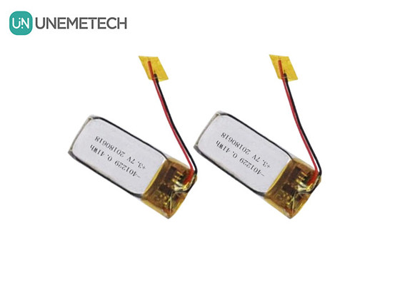Benutzerdefinierte Li-Ionen-Polymer-Batterie 3,7 V 110mAh 401229 Kleine Lipo-Batterie zum Aufladen von Kopfhörern