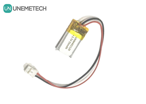 401120 3,7V 55mAh Maßgeschneiderte Lipo-Batterien / Kopfhörer Wiederaufladbare Lipo-Batterie