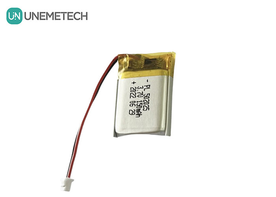 3.7V 150mAh wiederaufladbare Lipo-Batterie 502025 Lithium-Polymer-Ionen-Batterie für Smart Watches