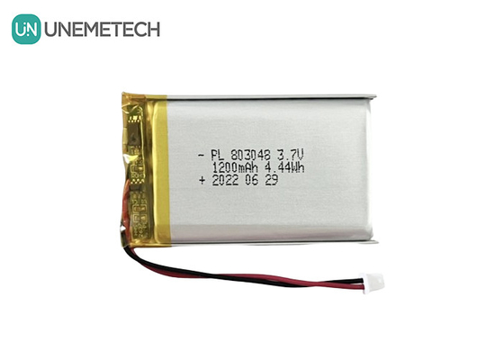 3.7V 1200mAh Polymer-Lithium-Ionen-Batterie 803048 Li-Ionen-Polymer-Batterie für kosmetische Instrumente