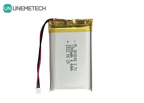 3.7V 1200mAh Polymer-Lithium-Ionen-Batterie 803048 Li-Ionen-Polymer-Batterie für kosmetische Instrumente