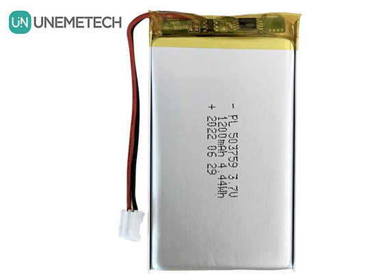 Wiederaufladbare Li-Polymer-Batterie 3.7V 1200mAh 503759 Poly-Lithium-Batterie für Beratungs-Player