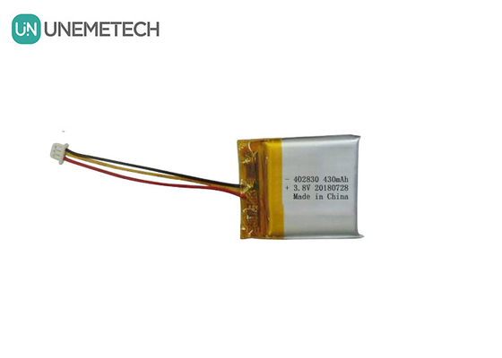 Hochspannungs-Li-Polymer-Batterie 402830 3.8V 430mAh HV LiPo-Batterie für medizinische Geräte