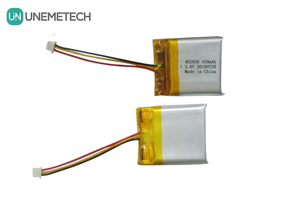 Hochspannungs-Li-Polymer-Batterie 402830 3.8V 430mAh HV LiPo-Batterie für medizinische Geräte