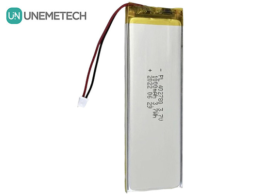 Ladebox Lithium-Polymer-Batterie 1000mah 3,7V wiederaufladbare Li-Polymer-Batterie 402780