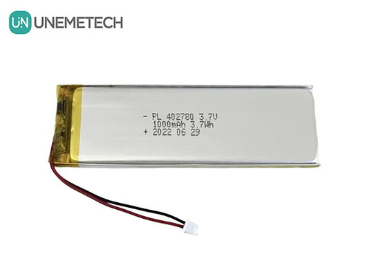 Ladebox Lithium-Polymer-Batterie 1000mah 3,7V wiederaufladbare Li-Polymer-Batterie 402780