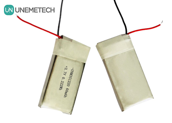 3.7V 60mAh Ultra-kleine wiederaufladbare Lipo-Batterie 351220 für tragbare Produkte