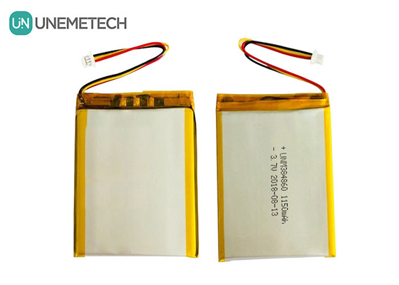3.7V 1150mAh Silber-Lithium-Polymer-Batterie