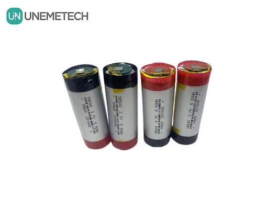 3A Zylindrische LiPo-Batterie 3.7V 1600mAh 18500 Lithium-Polymer-Batterie für Unterhaltungselektronik