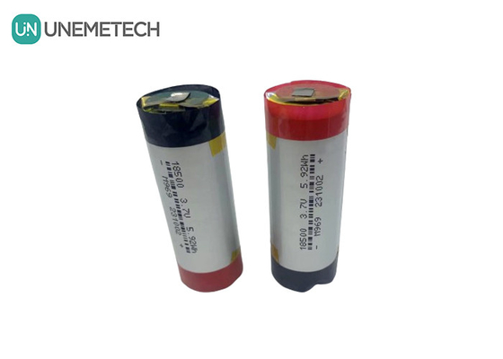 3A Zylindrische LiPo-Batterie 3.7V 1600mAh 18500 Lithium-Polymer-Batterie für Unterhaltungselektronik